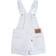 Levi's Girl's Denim Shortalls - White