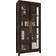 Belleze Tall Dark Walnut Storage Cabinet 31.5x68"