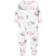 Carter's Toddler 1-Piece Hedgehog Fleece Footie - White/Pink