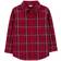 Carter's Kid's Plaid Button-Front Shirt - Red