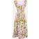 Tory Burch Floral cotton poplin midi dress multicoloured