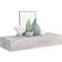 vidaXL 330266 Concrete Grey Vegghylle 60cm 2st