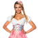 Dirndline Women's Premium Dirndl with Blouse Special Occasion Dress