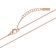 Jette kette Loved Necklace - Rose Gold