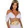 Roma Womens Naughty Greek Goddess Costume White