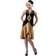 Fun Roaring 20's Women's Velvet Diamond Flapper Costume