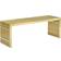 modway Gridiron Medium Gold Settee Bench 15x17"