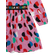 Stella McCartney Kid's Logo Tape Dot Print Dress - Pink Multicolour
