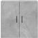 vidaXL 60x31x60cm Concrete Grey Wandschrank 60x60cm