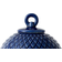 Lyngby Porcelain Rhombe Midnight Blue Zierelement