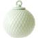 Lyngby Porcelain Rhombe Soft Green Zierelement