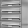 AL Briefkastensysteme Wall Mailbox with 6 Compartment