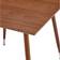 vidaXL MDF Brown Dining Table 31.7x31.7"