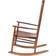 Porch & Den Steeplechase Genuine Oak Rocking Chair 46"