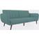 Novogratz Brittany Light Teal Sofa 81.5" 3 Seater