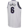 Nike LeBron James White Los Angeles Lakers Swingman Jersey City Edition