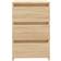 vidaXL Bed Cabinet Sonoma Oak Nachttisch 35x40cm