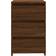 vidaXL Bed Cabinet Brown Oak Nattbord 35x40cm