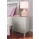 Ashley Furniture Olivet Glam Silver Bedside Table 16.8x22.2"