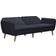 Novogratz Tallulah Memory Blue Velvet Sofa 210.8cm Zweisitzer