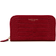 Teddy Blake Zipwallet Croco - Dark Red