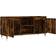 vidaXL 104x35x50cm Smoked Oak Fernsehschrank 104x50cm