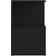 vidaXL Engineered Wood Black Nattbord 35x35cm