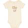 Touched By Nature Baby Organic Cotton Bodysuits 3-pack - Muffin
