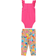 Carter's Baby Girl's Floral Bodysuit Pant Set 2-piece - Pink