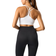 ICANIWILL Define Seamless Sports Bra - White