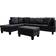 Casa Andrea Milano Modern Tufted Onyx Sofa 103" 5 Seater