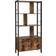 Vasagle Bookcase Rustic Brown/Black Bokhylle 154.5cm