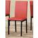 Roundhill Furniture Citico Metal Red Dining Set 30x48" 5