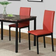Roundhill Furniture Citico Metal Red Dining Set 30x48" 5