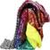 Kurt Geiger Kensington Mini Sequin Ruffles Crossbody - Rainbow