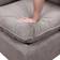 Bed Bath & Beyond Madison Fabric Light Gray Sofa 120.5" 5 Seater