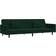 vidaXL Velvet Dark Green Sofa 220cm Zweisitzer