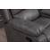 Betsy Furniture Bonded Black Sofa 87" 3 6 Seater