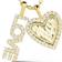 Saks Fifth Avenue Vermeil Love Necklace - Gold/Transparent