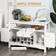 Homcom Modern White Sideboard 45.8x32.5"