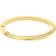 Calvin Klein Twisted Ring Bangle Bracelet - Gold