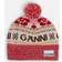 Ganni Logo-Intarsia Wool-Blend Beanie Multi