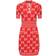 Gucci Maxi GG cotton-blend minidress red