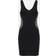 Stella McCartney Mesh panel minidress black