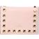 Valentino Garavani Pink Small Rockstud Wallet - 16Q Rose Quartz UNI