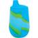 Nuby Tie Dye Silicone Training Sippy Cup BLUE/GREEN One Size