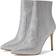 Michael Kors Rue Stiletto Booties Silver