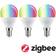 Paulmann standard smart home zigbee 3er-pack led tropfen e14 rgbw dimmbar matt