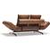 Innovation Ghia Laser Brown Sofa 178cm Zweisitzer