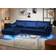 Beliani Varde Navy Blue Sofa 245cm 3-Sitzer